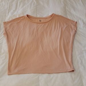 Uniqlo Women's Drape Crew Neck T-Shirt